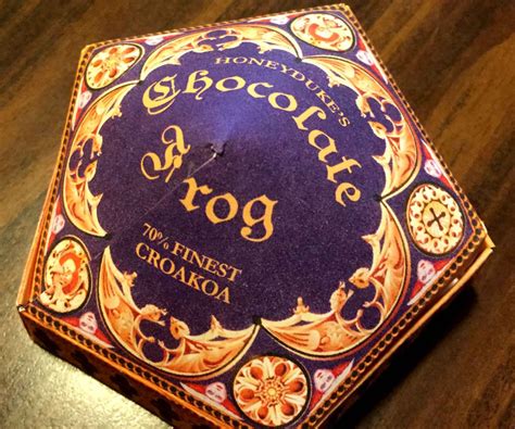 Cardstock Chocolate Frog Box