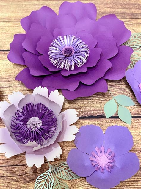 Cardstock Flowers