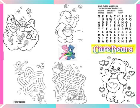 Care Bear Activities for Kids