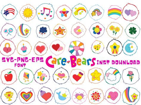 Care Bears Belly Badges Gallery 1