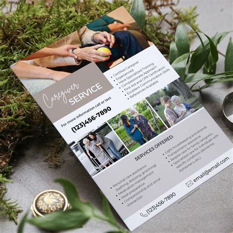 Caregiver Flyer Template