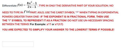 Caret Symbol with Fractional Exponents