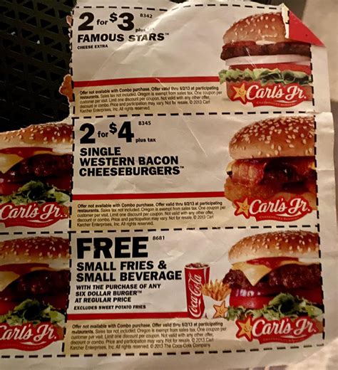 Carls Jr Coupons Gallery 9