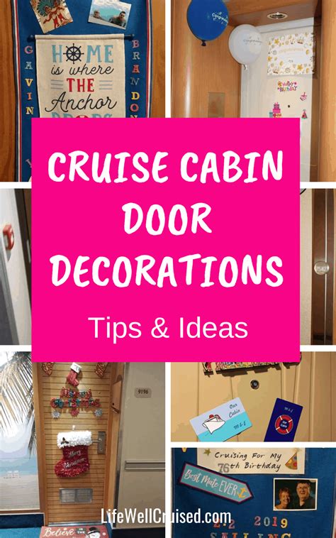 Carnival Cruise Door Decoration Ideas for Couples