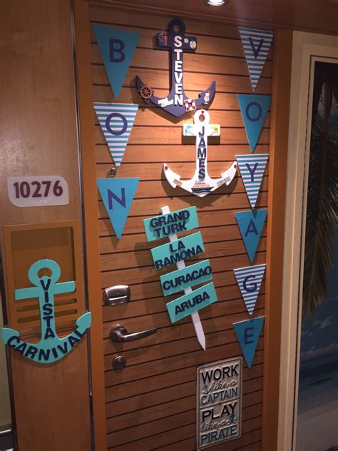 Carnival Cruise Door Decoration Ideas for Families