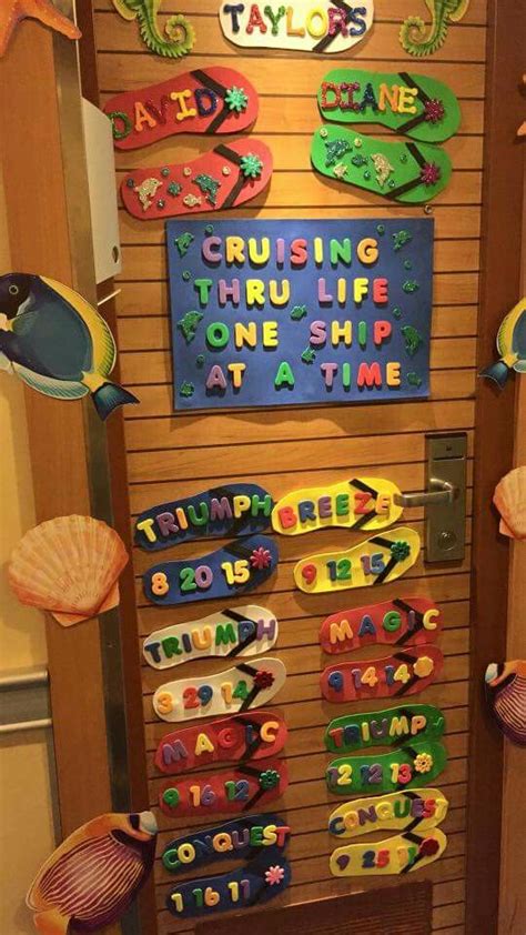 Carnival Cruise Door Decoration Ideas for Kids