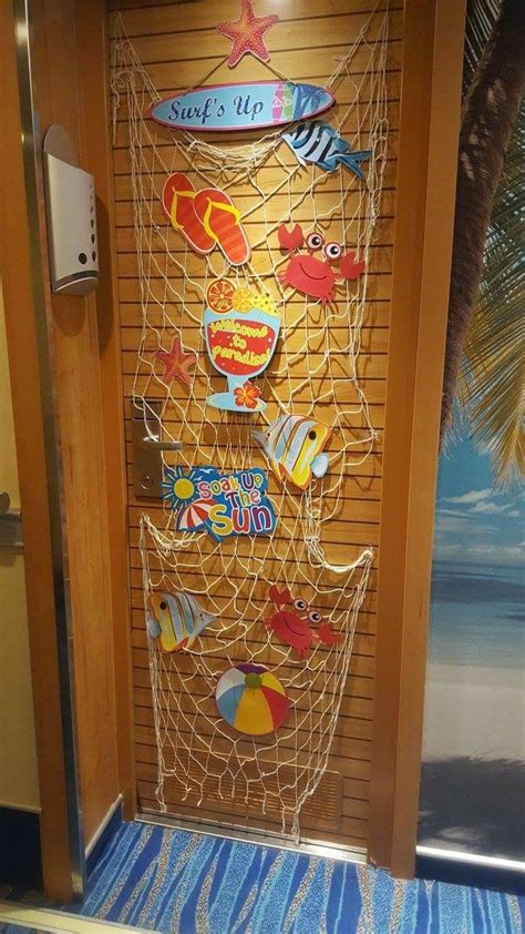 Carnival Cruise Door Decoration Ideas for Weddings