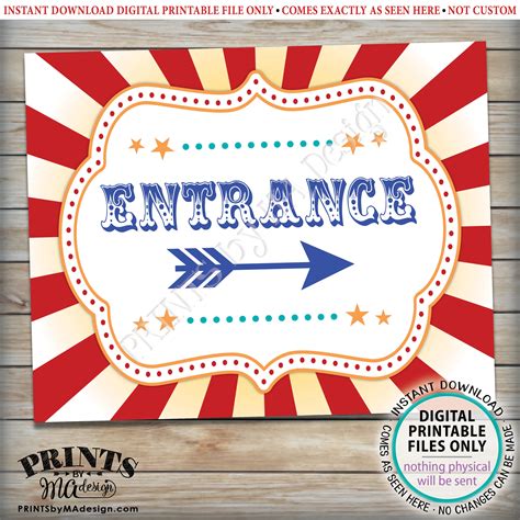 Carnival Entrance Sign Ideas