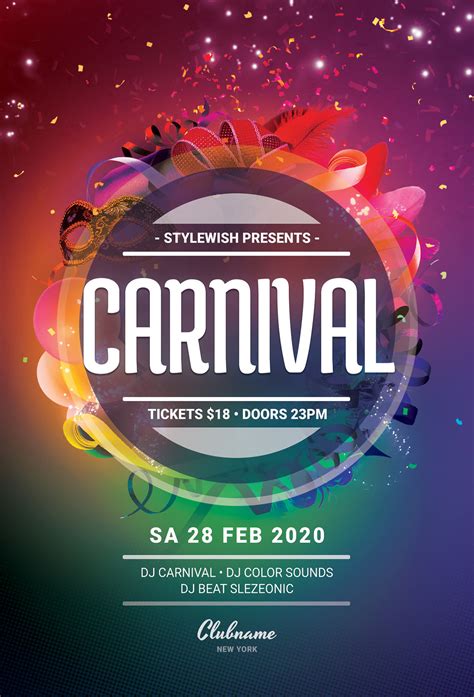 Carnival Flyer Design Template