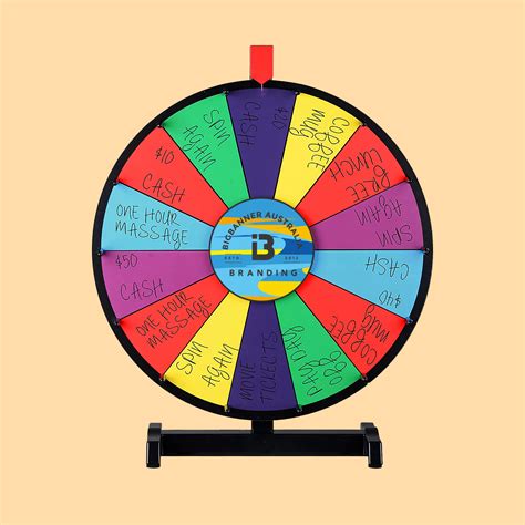 Carnival Prize Wheel Sign Ideas