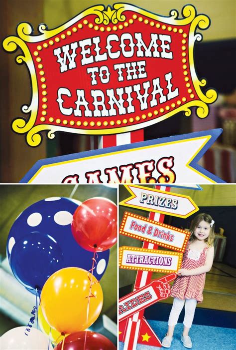 Carnival Sign Ideas