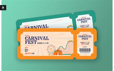 Carnival Ticket Design Software