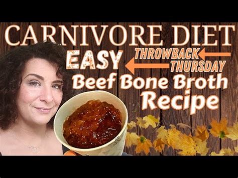 Carnivore diet bone broth