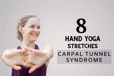 Carpal tunnel stretch to reduce pressure on the median nerve and relieve symptoms.