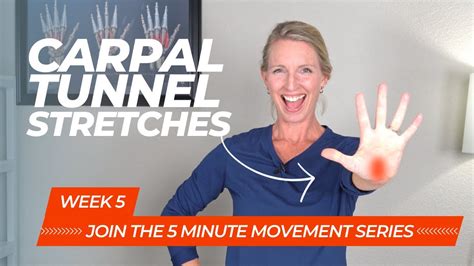 Carpal tunnel stretching exercises can help reduce pressure on the median nerve and relieve symptoms.