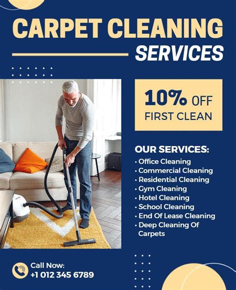 Carpet Cleaning Flyer Example