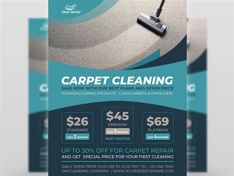 Carpet Cleaning Flyer Example 2