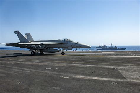 Carrier Air Wing 3 Aircraft on the Flight Deck