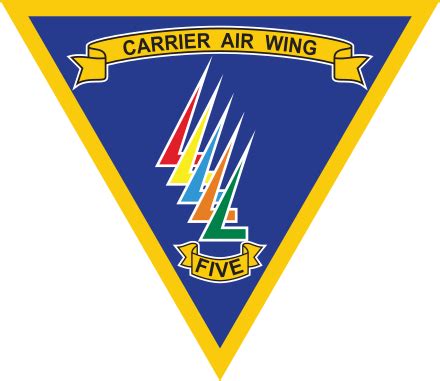 Carrier Air Wing 5 insignia