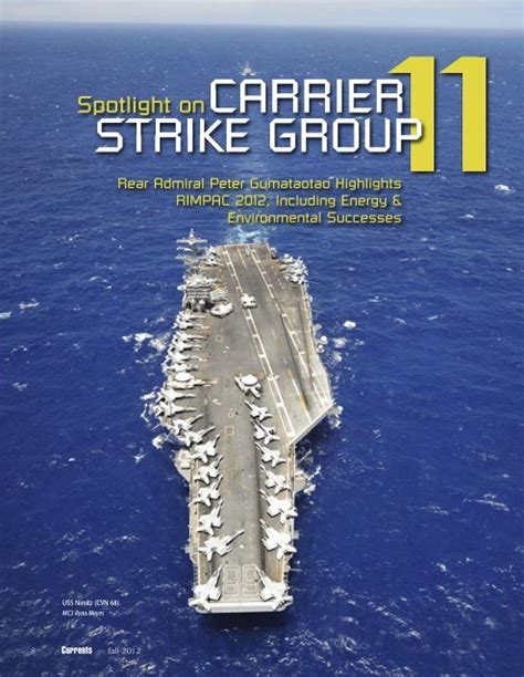 Carrier Strike Group 11 Equipment