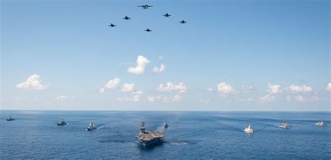 Carrier Strike Group Two in action