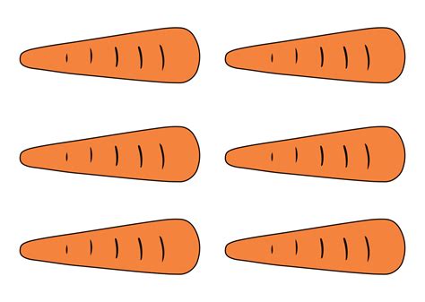 Benefits of carrot nose printables