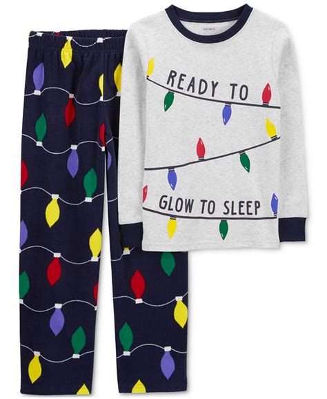 Carter's Holiday Lights Pajamas