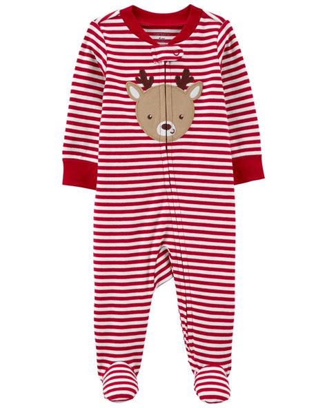 Carter's Holiday Reindeer Pajamas