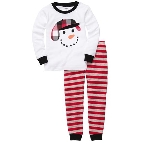 Carter's Snowman Christmas Pajamas