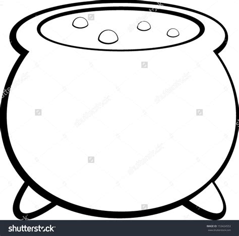 Cartoon Cauldron Template