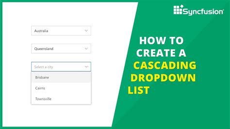 Cascading Drop-Down List Example