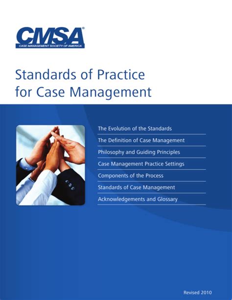 Case management standards