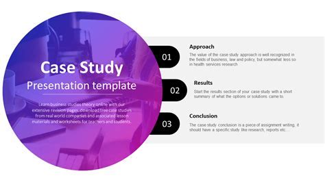 Case Presentation PowerPoint Template