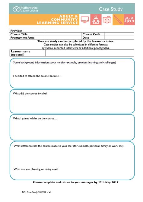 Case Study Template 1