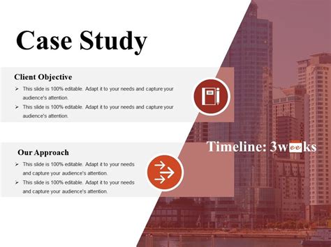 Case Study Template PowerPoint Structure