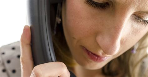 Caseworker speaking with a client on the phone