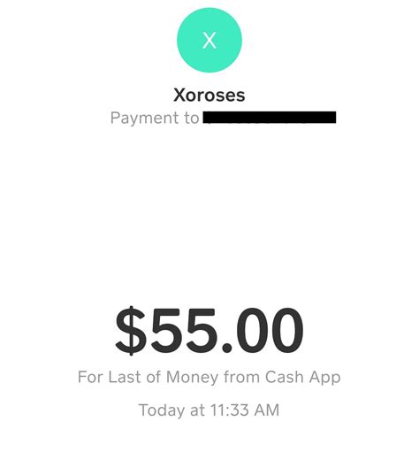 Cash App Payment Scam Template