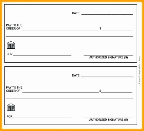 Cashier's Check Template 10