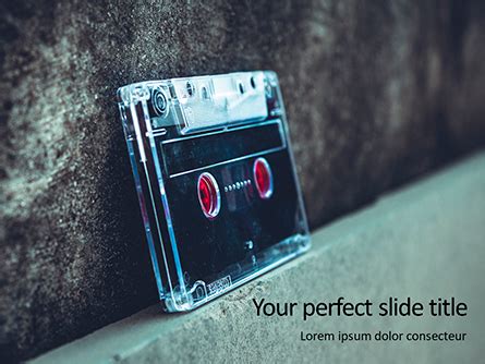 Cassette Tape PowerPoint Template