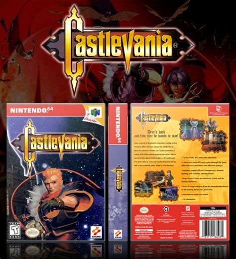 Castlevania Box Art Template