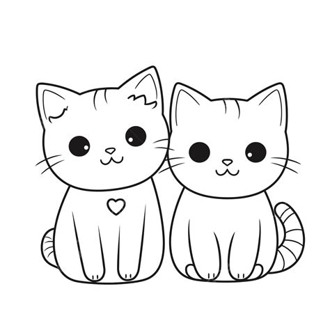 Cat Coloring Pages Gallery 2