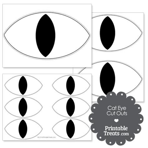 Cat Eye Template Printable 3