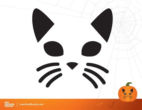 Cat Pumpkin Carving Designs Templates