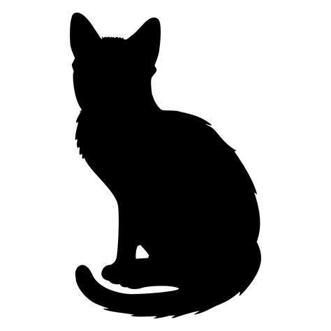 Cat Silhouette Art