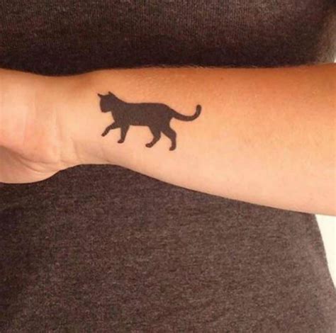 Cat Silhouette Tattoos