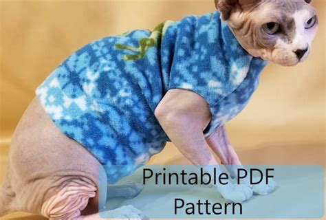 Cat Themed Clothing Sewing Pattern