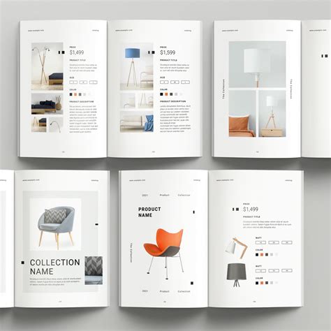 Catalog Template Design InDesign