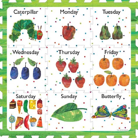 Caterpillar Days of the Week Printable