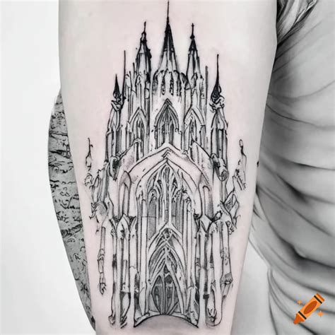 Cathedral Tattoo Designs