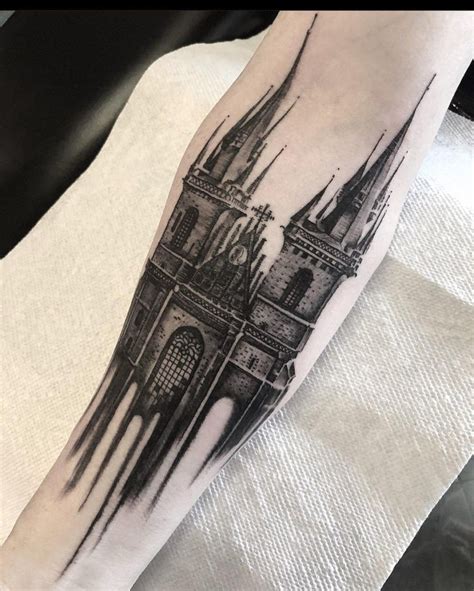 Cathedral Tattoos Gold